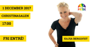 Pite Älv Pride föreläsning Kajsa Bergqvist